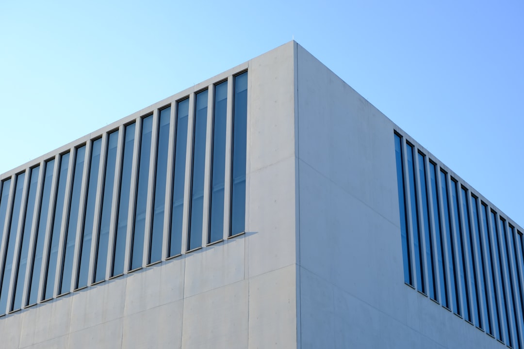 Photo modern aluminum facade